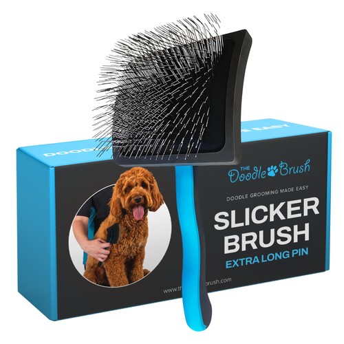 The doodle brush slicker dog - doodle,