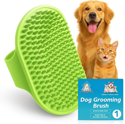 1pk dog bath brush - 1pk, soft