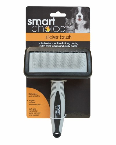 Slicker grooming brush - brush, cat