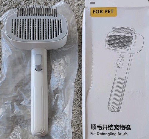 Pet detangling brush - detangling, self