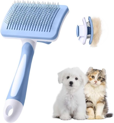 Pet grooming brush - for, &