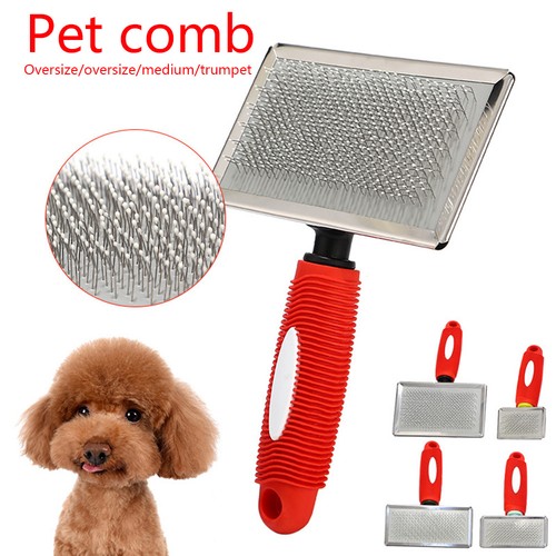 Pet slicker brush grooming - brush,
