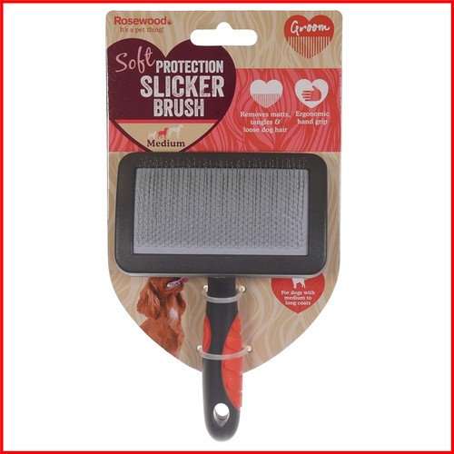 Ergonomic slicker brush for - ergonomic,