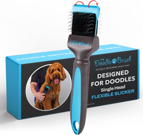 Gentle detangler slicker - gentle, brush