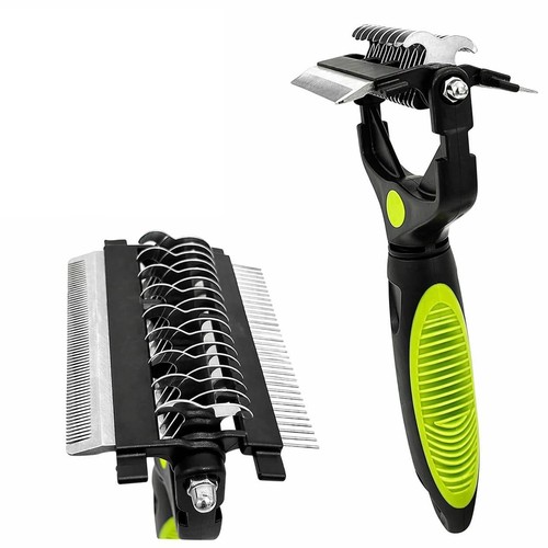 Pet grooming brush deshedding - grooming,