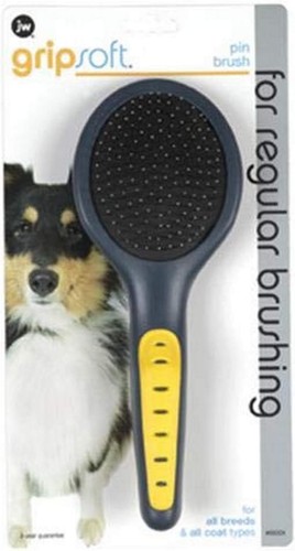 Gripsoft pin brush dog - jw,
