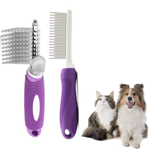 Pet dematting hair rake - pet,