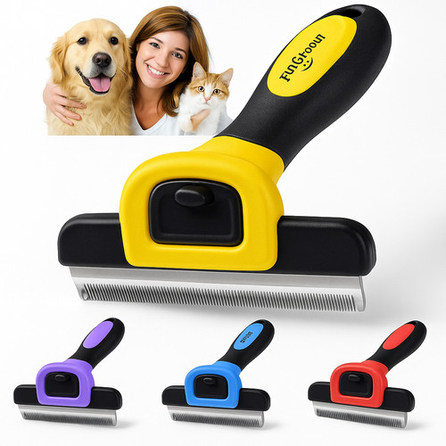Pet grooming brush - pet, &