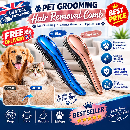Pet grooming brush - pet,