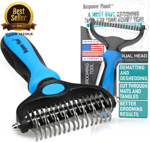 Dog brush reduce shedding - dog,